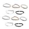 Abaodam 5pairs Adjustable High Heel Shoe Straps Anti-Loose Elastic Bands for Sandals and Slippers Including Black White Transparent Rose Gold and Colorful Designs for Secure Fit view 1