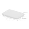 SOESFOUFU 30pcs Moisture Cotton Sheet: Tea Jar Cotton Pad Moisture Barrier - Storage Jar Humidity Control Desiccant Sheet for Home Use view 2