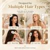 Fuuosaa 3 in 1 Electric Scalp Massager, 2027 Upgrade Enhanced Fog Coverage and Longer, Electric Steam Brushs for Hair, Rechargeable Steam Hair Straightener (A+B) view 4