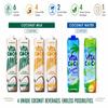 Vita Coco Variety Pack, 1 Liter Cartons (6 Pack) Original Coconut Milk, Vanilla Coconut Milk, Pineapple Coconut Water & Pressed Coconut Water Dairy Alternative & Coconut Beverage Assortment view 3