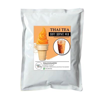 Soft Serve Ice Cream Mix Powder Instant Dissolve Base for Soft Serve Machines 1kg (thai tea)