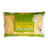 Mexican-Style Four Cheese Fancy Shredded Cheese Blend, Premium Shredded Natural Cheese, Perfect for Tacos, Burritos, Quesadillas, Nachos, Enchiladas, Casseroles, Pizza and Melting Recipes TOTAL NET WT 5 LB [ 80 OZ , 5 LB ] view 1