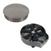 Mountain Plumbing, MT250/BRS, Countertop Glass Rinser (Kitted - Base & Cover) view 1