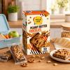 Peanut Butter Chocolate Snack Bars, Chewy Crispy Snack Bars, 20 Count Box for Lunches, Travel and Everyday Snacking (Pack of 1) with Candy Freezer Shovel Spoon view 3