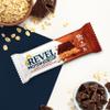 REVEL Protein Oat Bars - Dark Chocolate - Plant-based - 10g Protein - 6g Fiber - Vegan - 12 bars view 2