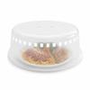 Microwave Plate Cover for Food Heating, 10.23" BPA-Free Splatter Guard Cover, Reusable Food Cover with Steam Vent, Fits Dinner Plates, Bowls & Dishes, Dishwasher Safe Kitchen Cover, 1 Pack view 1
