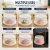 Microwave Plate Cover for Food Heating, 10.23" BPA-Free Splatter Guard Cover, Reusable Food Cover with Steam Vent, Fits Dinner Plates, Bowls & Dishes, Dishwasher Safe Kitchen Cover, 1 Pack view 4