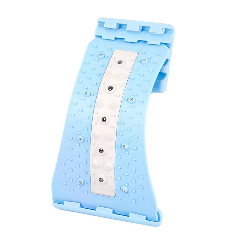 Lower Back Stretcher Curved 4 Level Adjustable with Massage Points
