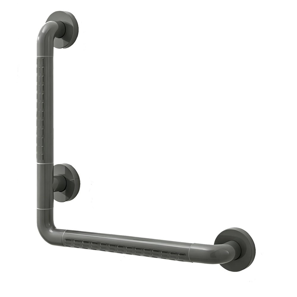 Shower Grab Bars Brushed Nickel Stainless Steel Grab Bar for Bathroom, Non Slip Knurled Safety Handrail for Bathtub Toilet Wall(45 * 45cm)