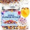 28g Natural Edible Flowers, 1oz Food Grade Mixed Dried Flower Petals view 1