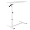 OssifragaBone Bed Rolling Laptop Table with Wheels Mobile Rolling Computer Cart 27.56-37.4in Adjustable Height for Living Room Bedroom Hospital Use view 1