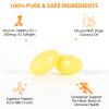 MXCZBSM Vitamin D3 K2 Supplement Softgel, Vitamin D3 K2 Softgel with 10000 IU Supports Immune, Heart, Teeth & Bone Health, Free of GMO, Gluten, Soy, 120 Softgels view 3