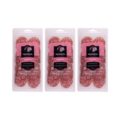Tempesta NOSTRANO Pink Peppercorn Salami, 3 OZ (Pack of 3)