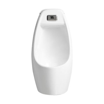 Wall-Mounted Urinals for Men Spill Proof,Automatic Sensor Flushing Ceramic Urinal for Men's,for Bathroom Commercial Hotel Homes Bar Shopping Malls