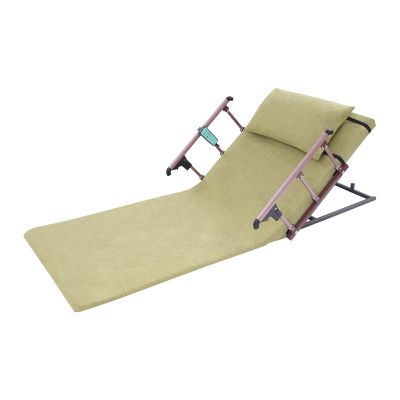 Fulavorty Electric Lifting Backrest,Electric Lifting Mattress,2-80 Adjustable Angle Power Assist Back Support with Remote Control,Up to 661 Lbs Load Capacity (Gray B+Foldable+Green)