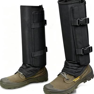 Snake Gaiters for Hunting, Durable Snake Guards, Snake Gaiter Leggings for Men & Women, Snake Bite Protection for Lower Legs, Snake Proof Gaiters with Adjustable Size