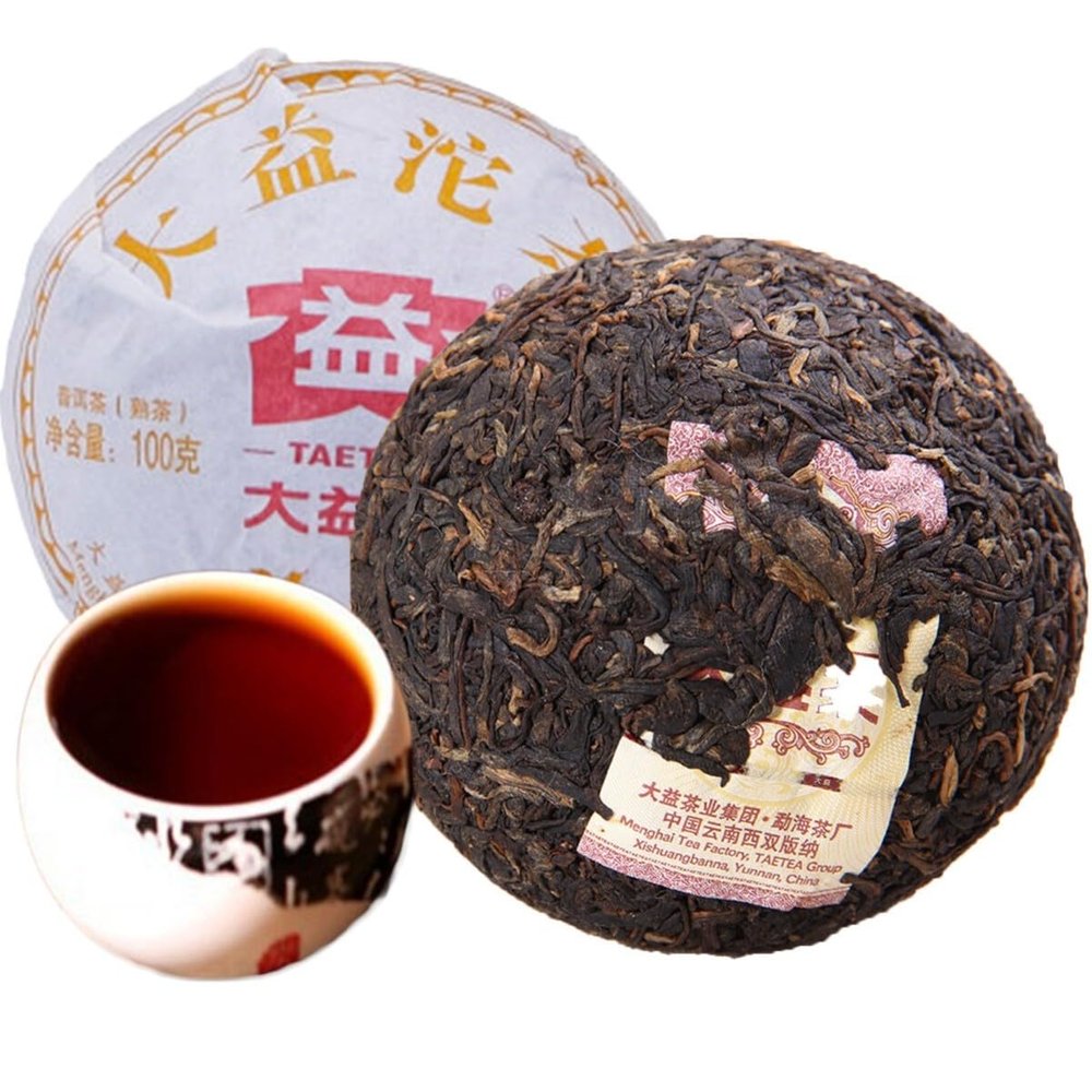 100g Promotion Yunnan Puer Black Tea Old Tea Meng Hai Tree Pu-Erh Organic Pu Erh