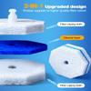 Toilet Bowl Wand Refills Compatible with Clorox, Disposable Toilet Brush Refill Heads, 60 Count view 2