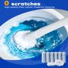 Toilet Bowl Wand Refills Compatible with Clorox, Disposable Toilet Brush Refill Heads, 60 Count view 4