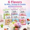 6 Flavors Ice Cream Powder Mix Set (100g X Pack) - DIY Homemade, Desserts, Baking For Home & Business view 2