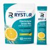 Rystor Electrolyte Drink Powder 10 Stick Packets with Himalayan Salt, Zero Sugar, No Artificial Colors/Dyes, No Erythritol. Keto & Paleo Friendly (Lemon) view 1