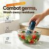 Vegetable and Fruit Cleaner Machine with Oh-Ion Technology, Wireless Charging, for Fruits,Veggies,Meat,Rice and Utensils, (Blue) view 3