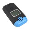 Vehicle Tester Non-Contact Breathalyzer with LED Light Portable Digital Detector for Safe Driving Parties Weddings Black(Blue) view 2