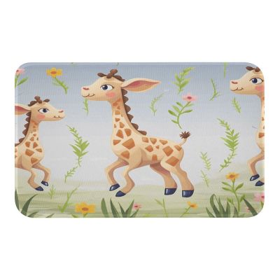 Bath Mats for Bathroom Non Slip Washable Absorbent Door Mat for Bathroom Tub Entryway Kitchen Home Outside Entry Yard Floor Patio 19.7 x 31.5 Inch