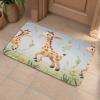 Bath Mats for Bathroom Non Slip Washable Absorbent Door Mat for Bathroom Tub Entryway Kitchen Home Outside Entry Yard Floor Patio 19.7 x 31.5 Inch view 3