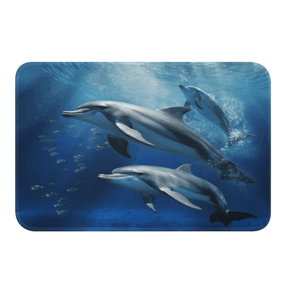 Bath Mats for Bathroom Non Slip Washable Absorbent Door Mat for Bathroom Tub Entryway Kitchen Home Outside Entry Yard Floor Patio 15.7 x 23.6 Inch