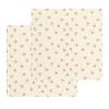 Pink Beige Spring Floral Dish Towels Set, Waffle Weave Kitchen Towels 2 Pieces, Elegant Pastoral Flowers Microfiber Hair Face Bath Tea Towel Absorbent Quick Drying Cleaning Dish Cloths, 12"x12" view 1