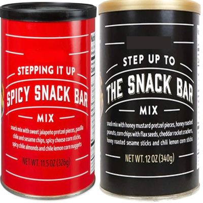 TJs Stepping It Up Spicy Snack Bar Mix and Step Up to the Snack Bar Mix Joe ~ Pack of 2