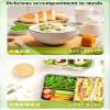 Shredded Seaweed,Cold Salad,Wakame,Vegetables,Japanese Side Dishes,Pickles,Hot Pot Ingredients,Spicy Dishes,Vegan,Instant Meal,Kimchi,Delicious Snack Gift (Sweet and sour flavor,3bags) view 4