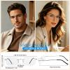 WEMOOTANTS Frameless Titanium Reading Glasses 2.0 Men Women Blue Light Blocking Readers 2.00 (Gun) view 2