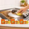 Multi-purpose Coconut Oil Cleaning & Polishing Paste for Kitchen,100g All-Purpose Coconut Oil Cleaning Paste Set with Spone,All-Purpose Cleaner Removes Stains on Microwave, Oven & Stove Top view 1