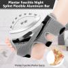 exhood 2PCS Upgraded Plantar Fasciitis Night Splint, 3 Adjustable Straps Plantar Fasciitis Relief Braces for Achilles Tendonitis, Foot Drop & Heel Spur Pain Relief Day & Night (Elephant Grey) view 3