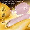 Elegant 2026 Update Model: Double Motor Little Lemon Shaped Portable Handheld Massager10 Vibrating ModesLemon Shape Vibratoar for Stress Relief and Relaxation Waterproof Quiet c60 view 2