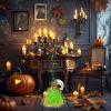 Halloween Magics Broom, Dancing Witch Broom, 35" Animated Light up Moving Broomstick with Spooky Sounds for Indoor & Outdoor Porch Halloween Party Decorations (Black) view 2