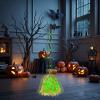 Halloween Magics Broom, Dancing Witch Broom, 35" Animated Light up Moving Broomstick with Spooky Sounds for Indoor & Outdoor Porch Halloween Party Decorations (Black) view 4