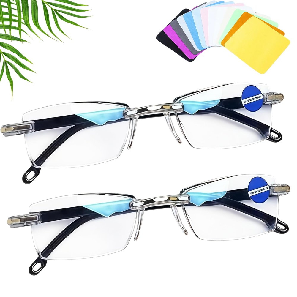 ONWSS 2026 Upgraded Auto Adjusting Eye Glasses for Near And Far,Smart Hd Auto Focus Glasses Self Adjusting for Women/Men (2PCS)