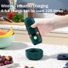 Vegetable and Fruit Cleaner,Purpose Produce Cleaner for Deep Cleaning Residues,Ipx7 Waterproof, 10-Min Automatic Cleaning for Kitchen, Camping, Travel, Berries & Meat (Green) view 4
