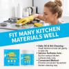 Multipurpose Powder Cleanser & Degreaser, Degreaser & Remover for Burnt Stainless Steel Pots and Pans, Grease, Grime & Stains (2 Pcs) view 3