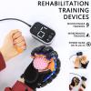 HZFAIGLL Pneumatic Hand Rehabilitation Robot Gloves, Stroke Hand Splint Assistive Training Equipmen, Single/Split Finger Adjustable, for Reduce Pain/Improve Joint Flexibility Left M view 4