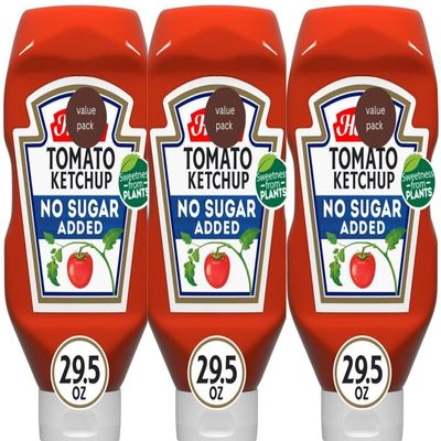 Tomato Ketchup with No Sugar Added, 29.5 oz (Pack of 3)