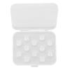 NineLife Basics Liquid Silicone Ear Tips Soft Replacement Eartips Blocking Noise for Musicians and Music Enthusiasts 12 Pieces view 4