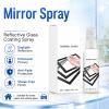 30ML Reflective Window Spray, One Way Mirror Privacy Film Coating Spray for Home House Car Automotive Glass (2pcs) view 2
