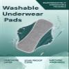 DURASIKO Reusable Incontinence Pads,Graphene Pads Sanitary Napkins,Washable Menstrual Pads,with 1 Storage Bag,Panty Liners Pads Period for Women/Postpartum/Incontinence Patients(Yellow/M/5pcs) view 3