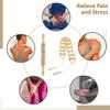 LUMINFLY Massage Tool Wood Manual, 2 Pcs Back Massager Roller Rope, Massage Roller Stick, Wooden Handheld Body Massage Tool for Neck, Shoulders, Arms, Abdomen, Back, Waist, Thighs and Calves view 4