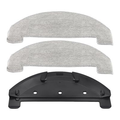 FBUGZENQN Plastic+Microfiber Mop Bracket Mop Pads Kit Compatible for Ultenic D10Compatible for -T10 Vacuum Cleaner Household Cleaning Tool(3pcs)