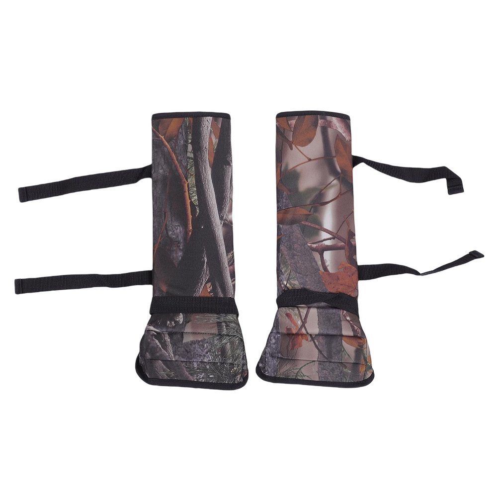 YUKOFE Snake Gaiter Leg Guard Breathable Adjustable Snake Bite Protection for Climbing Camping Farm Work Oxford Cloth PP Board Sport Pattern 2 Pcs